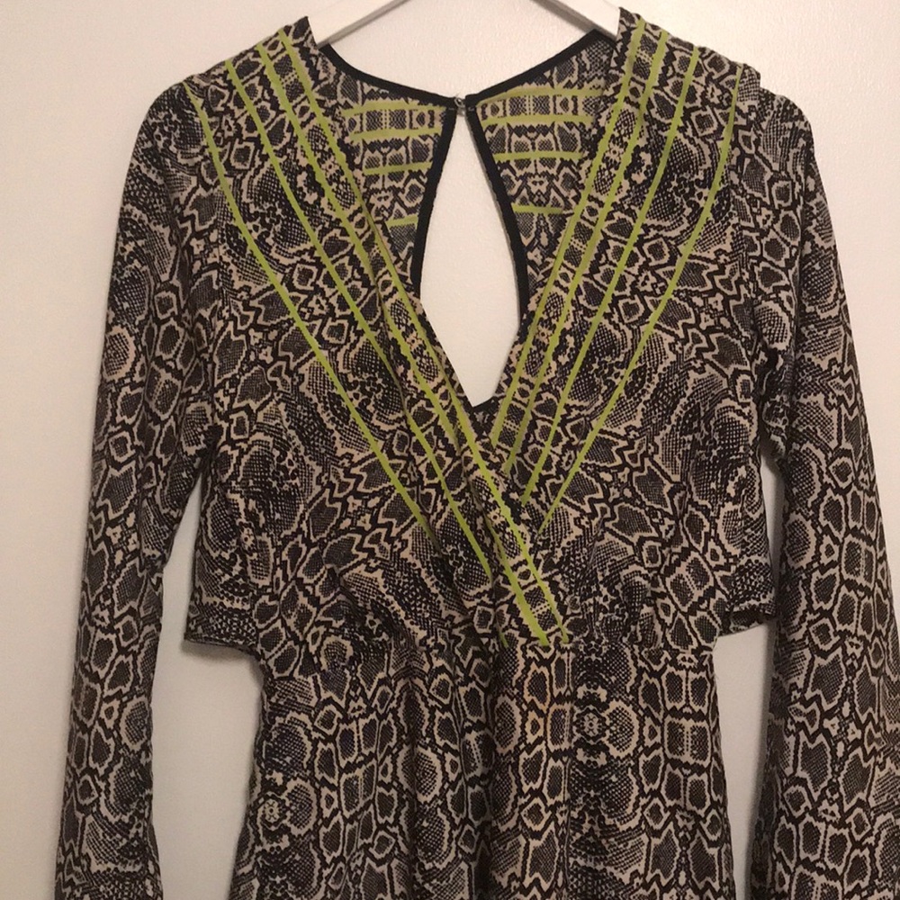 Silk playsuit